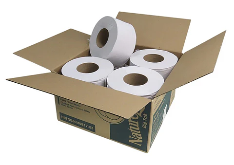 Papel Higiénico Jumbo 8 Rollos x 300 mts 1 Pliego