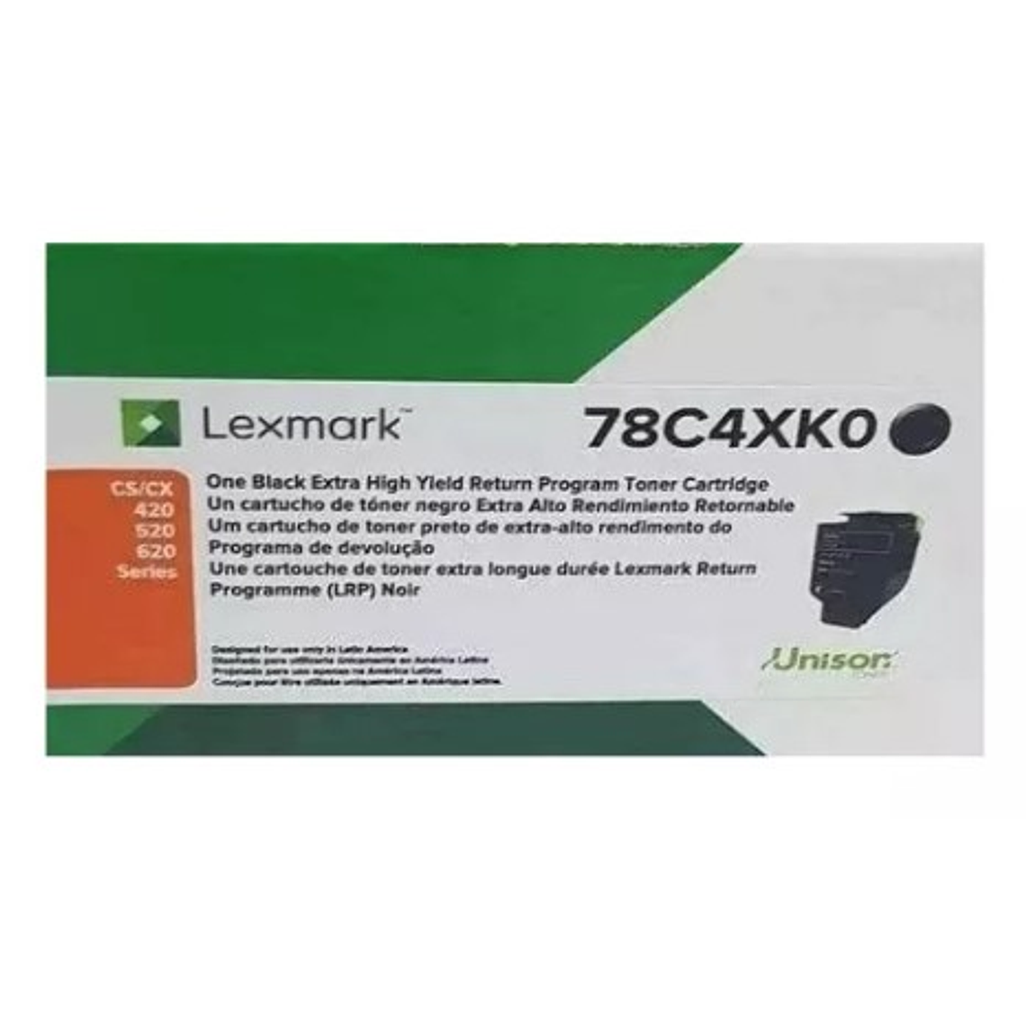Toner Lexmark 78C4XK0 1