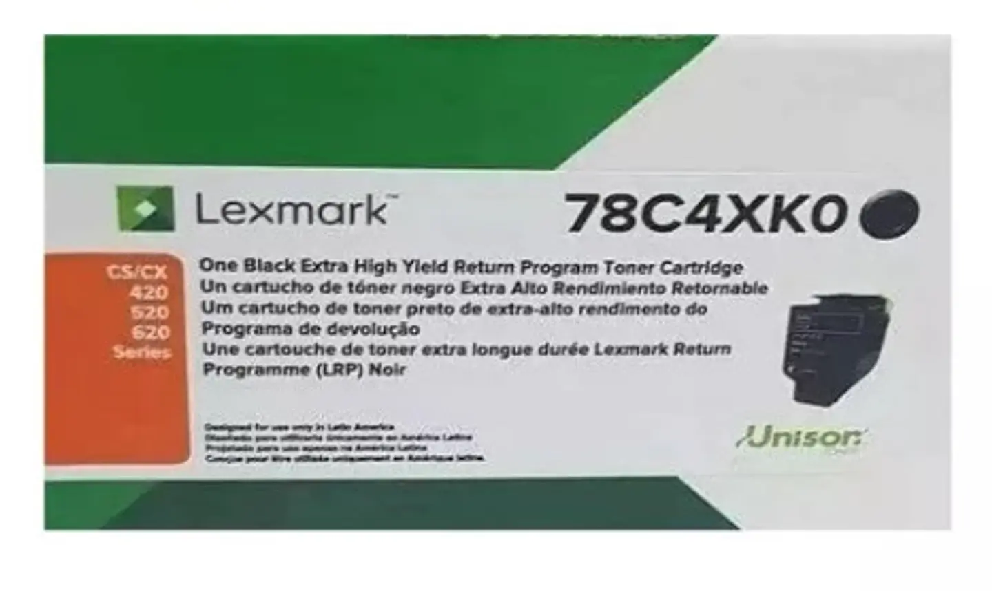 Toner Lexmark 78C4XK0 1