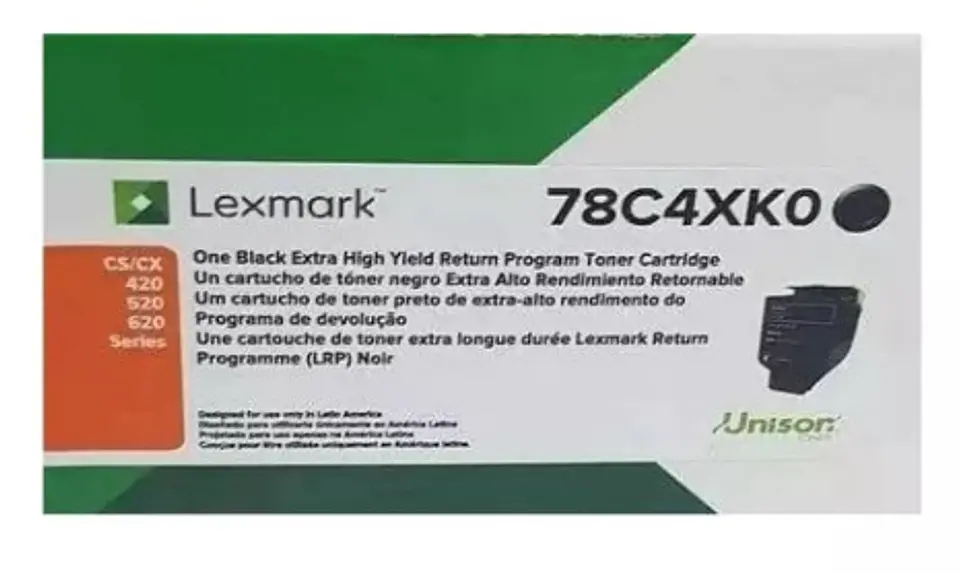 Toner Lexmark 78C4XK0 1