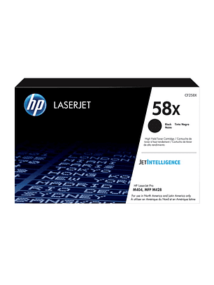 Toner HP 58x