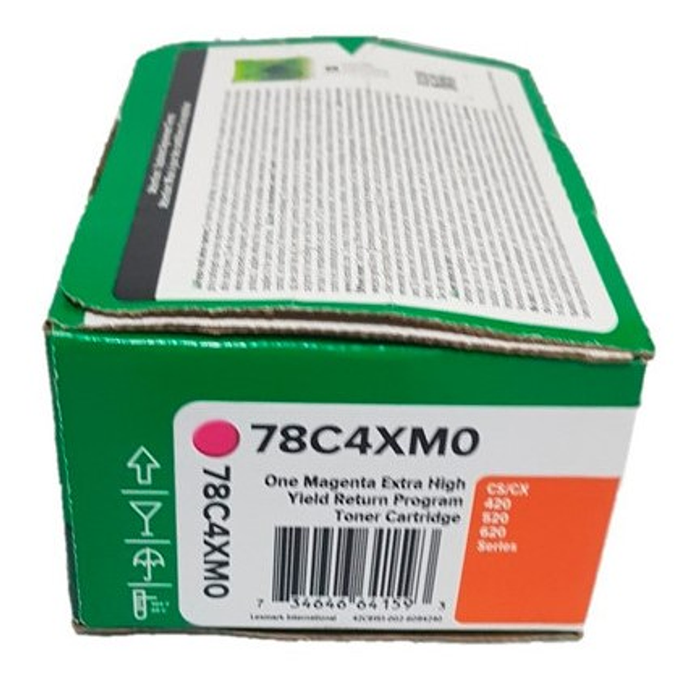 Toner Lexmark 78C4X 2