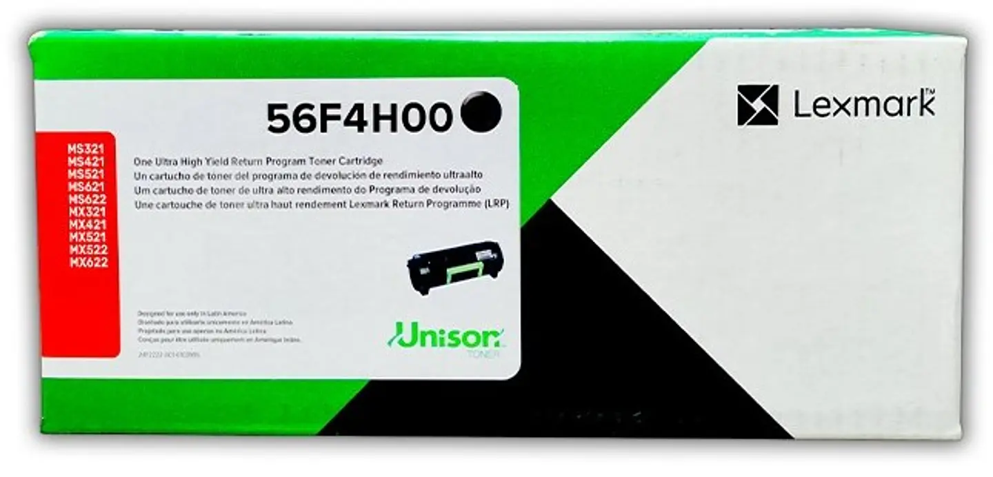 Toner Lexmark 56F4H00 1
