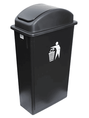 Cesto para Basura 90L con Tapa Vaivén