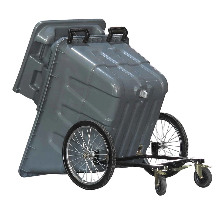 Contenedor SiClean tipo carreta capacidad de 400L 2