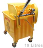 Cubo con Exprimidor Side Press Amarillo - Miniatura 1