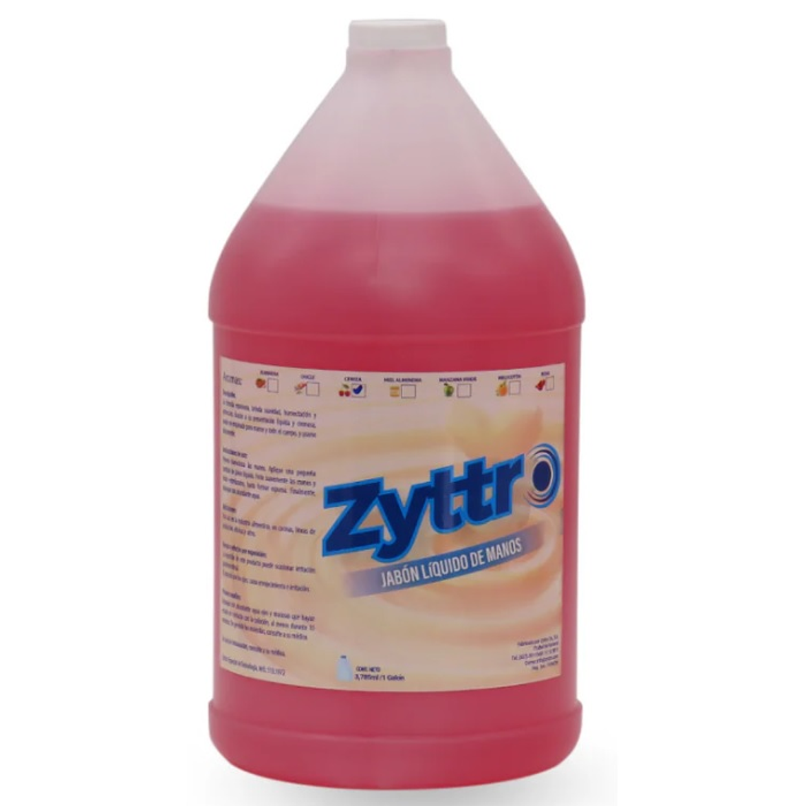 Jabón Antibacterial Zyttro 1 Galón 2