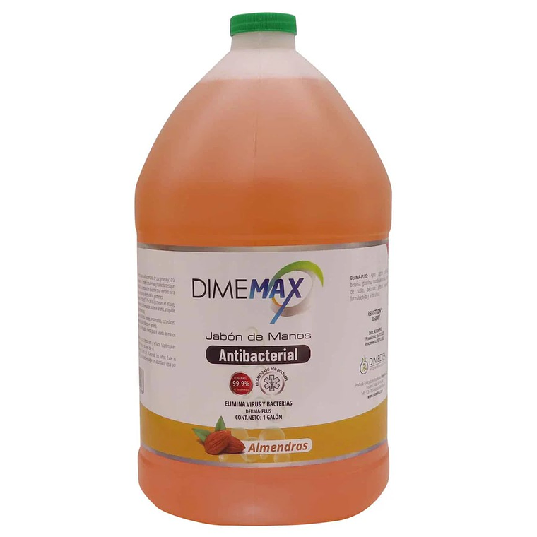 Jabón Dimemax para Manos en Galón Antibacterial 1