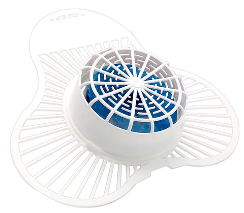 Malla con Pastilla de Enzimas para urinales