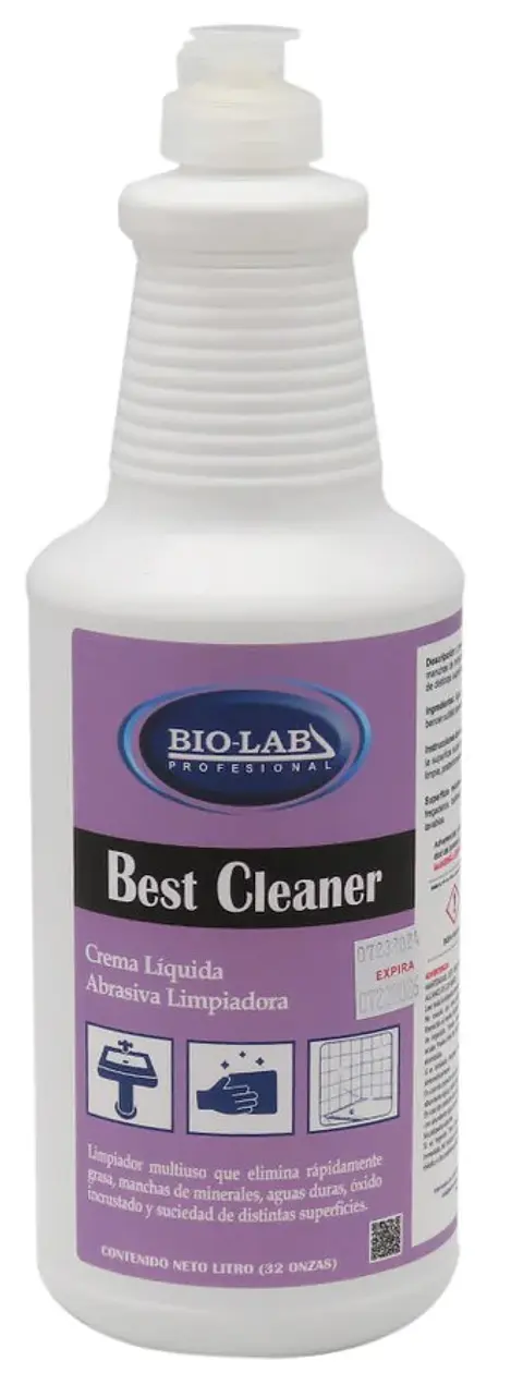 Crema líquida abrasiva limpiadora BioLab