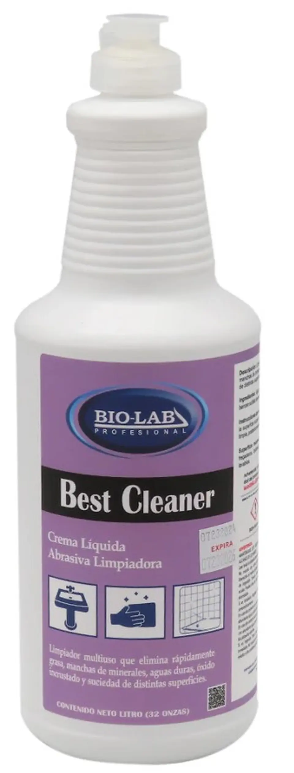Crema líquida abrasiva limpiadora BioLab 1