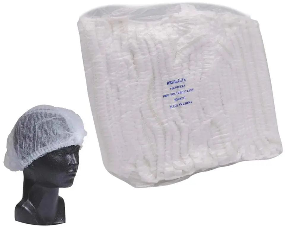 Caja de 100 redecilla blancas plisada 1
