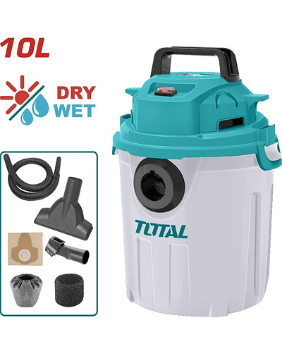 Aspiradora Total de 10 litros 110V-120V~50/60Hz