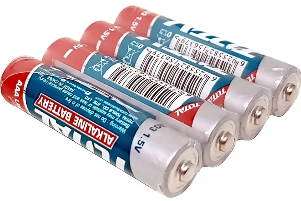 Baterías alcalinas Total AAA 1