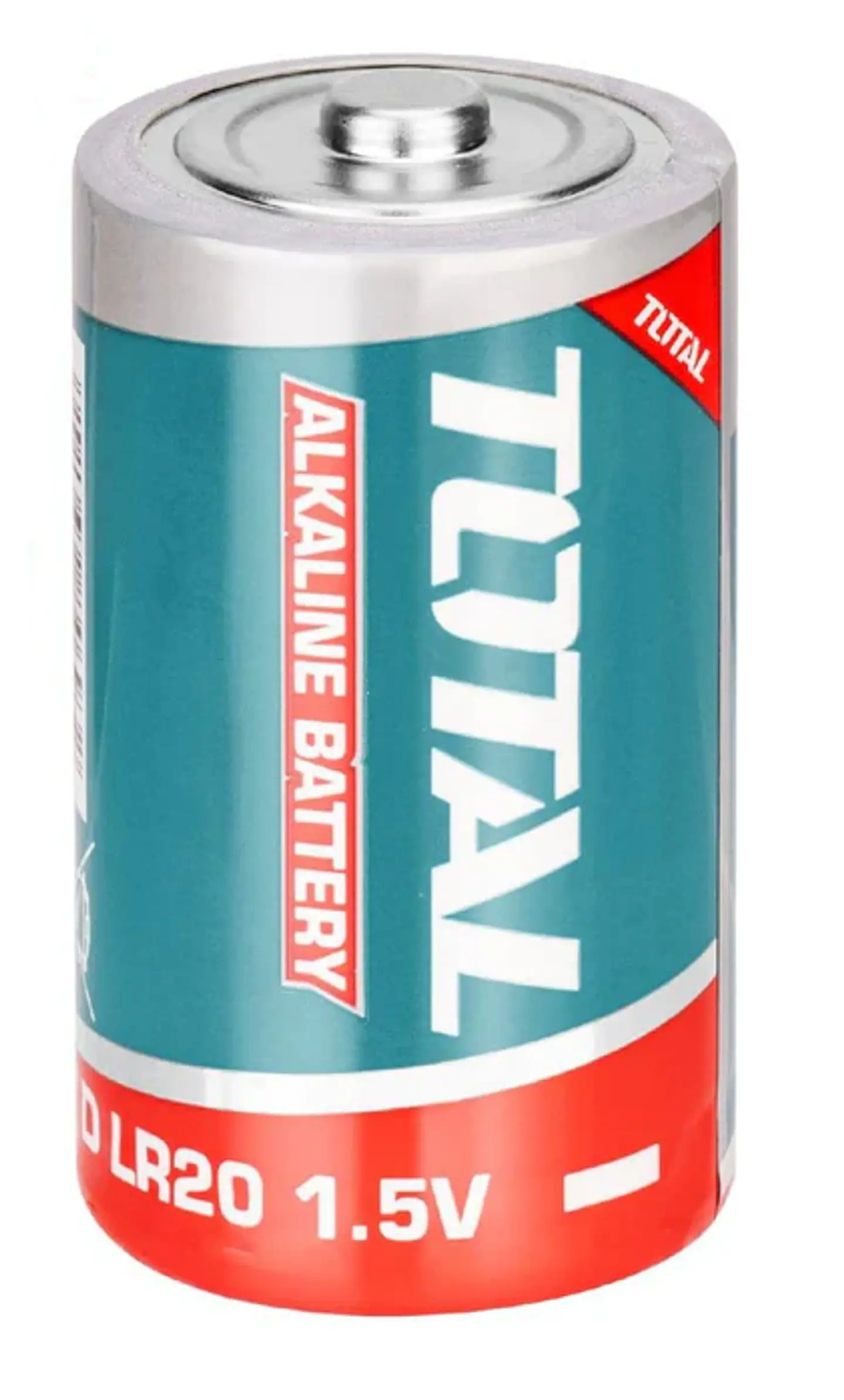 Baterías alcalinas Total tipo D 1