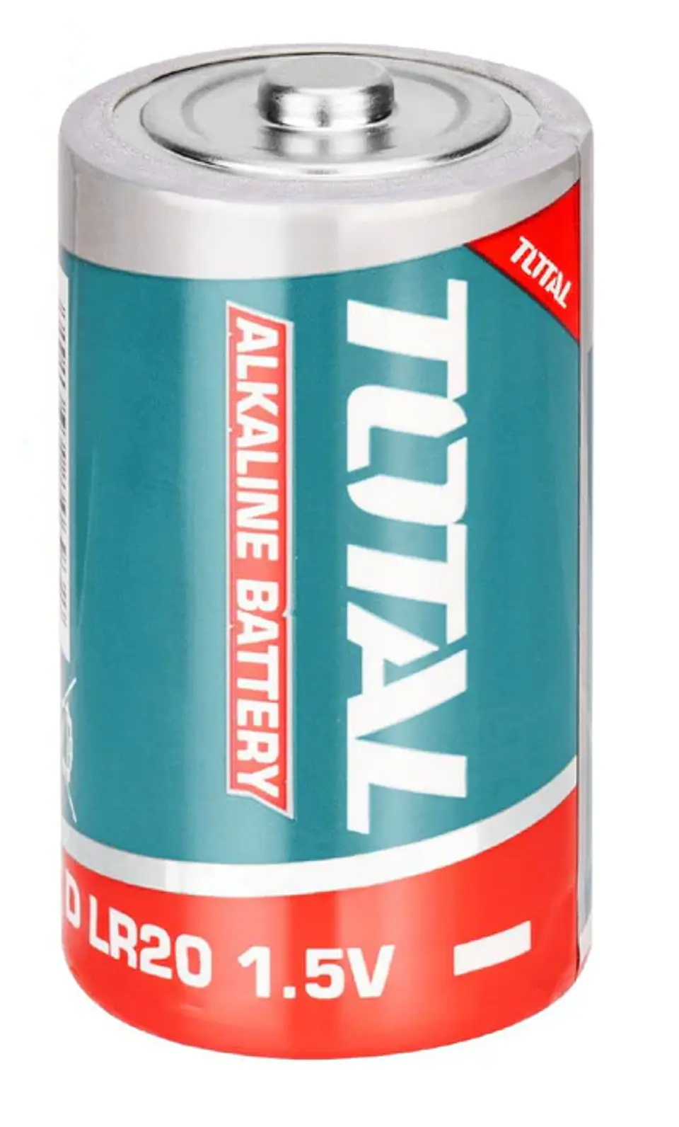 Baterías alcalinas Total tipo D 1