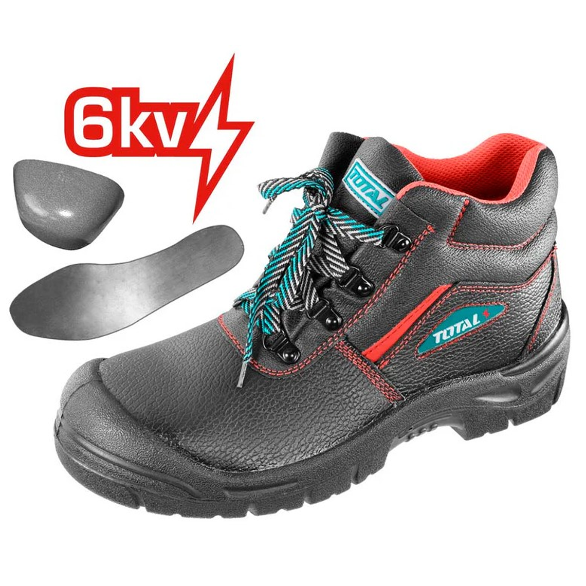 Botas de seguridad Total, punta de acero y entresuela 1