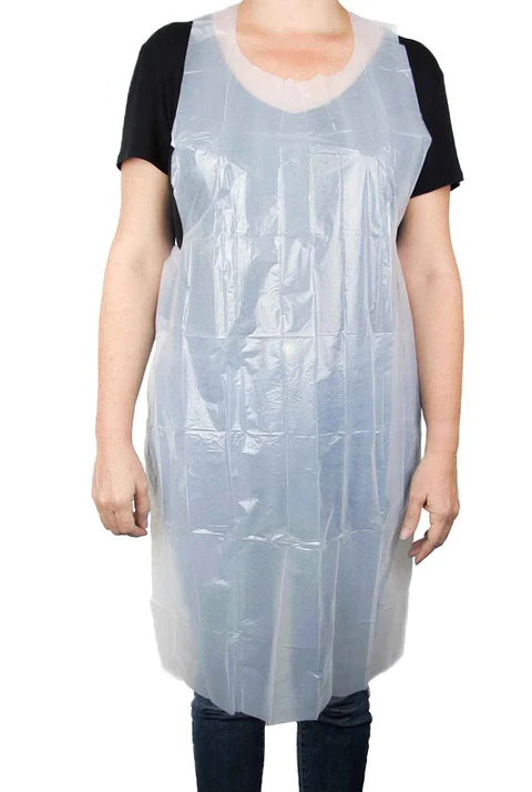 Caja de 100 delantales desechables