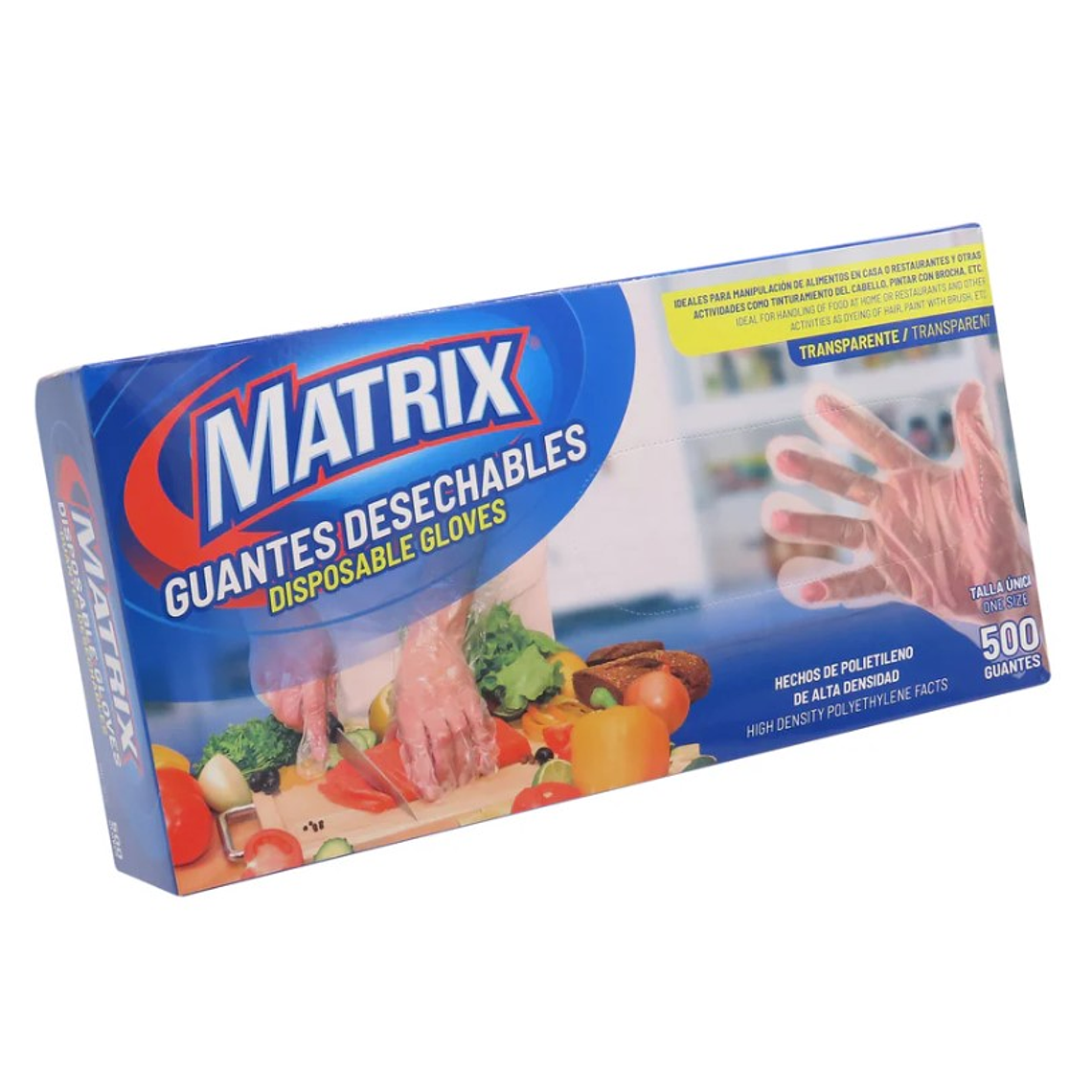 Guantes Matrix de polietileno en caja de 500 unidades 1