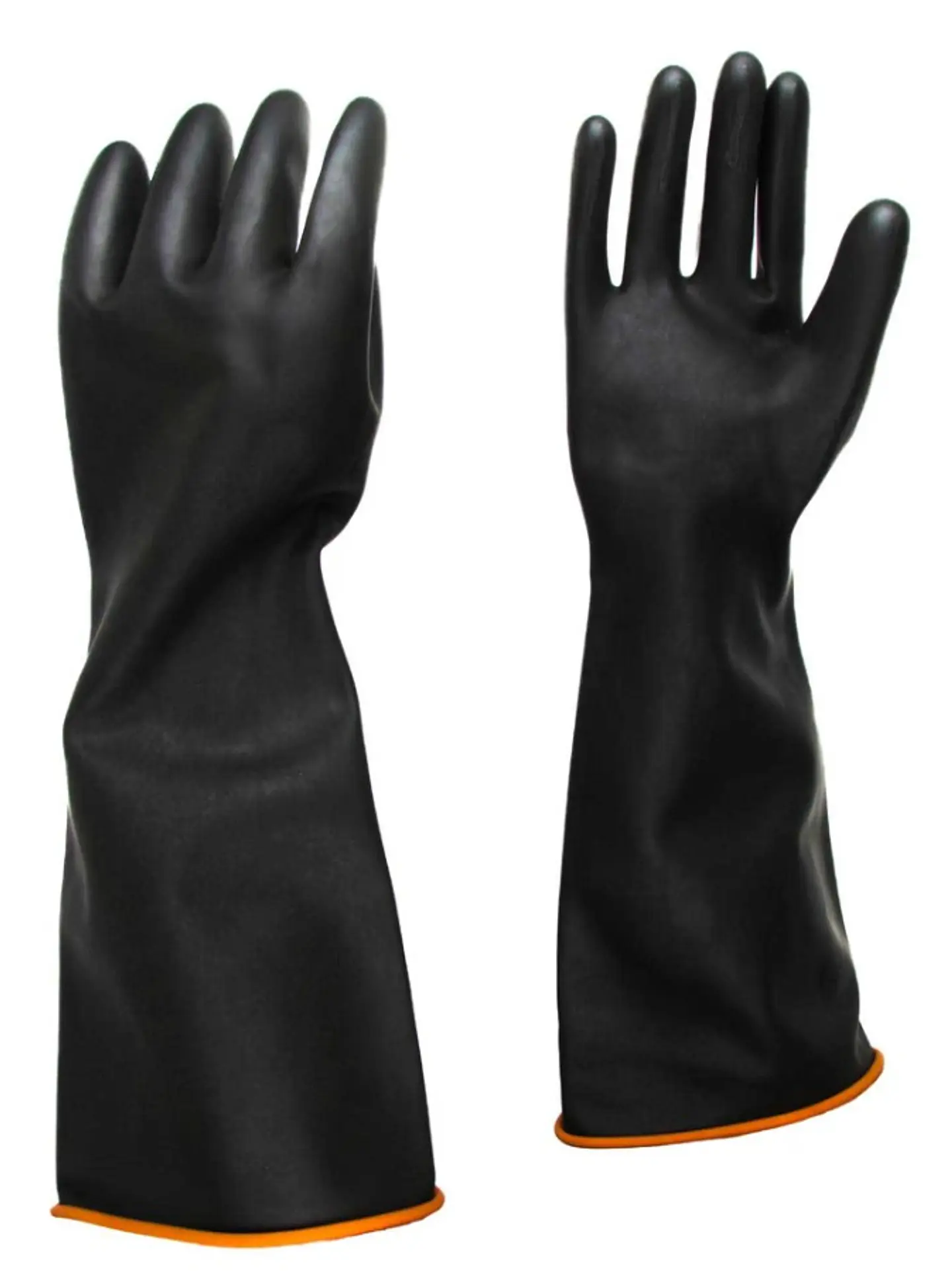 Par de guantes industrial codo 18