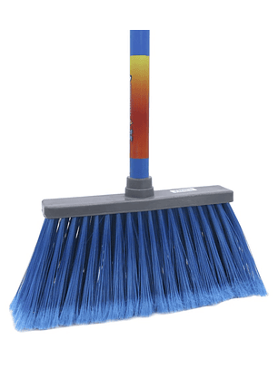 Escoba Kika Super Mia Con Mango De Madera Pintado 