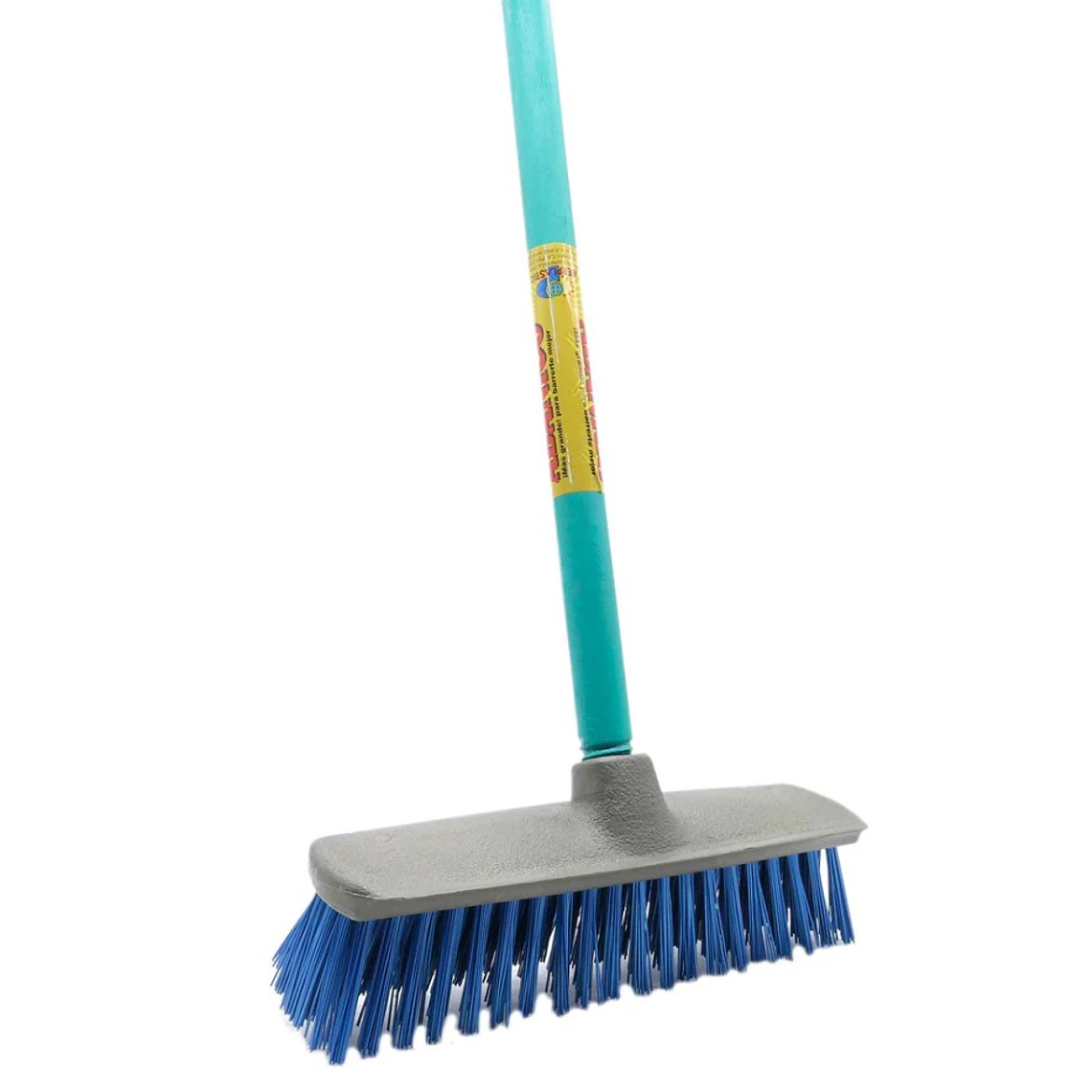 Cepillo de limpieza Kika con mango de madera pintado 1