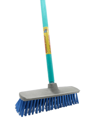 Cepillo de Fregar con Mango Madera Pintado