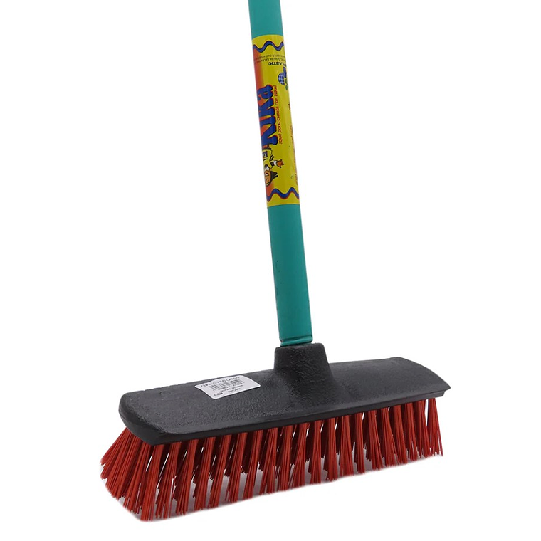 Cepillo de limpieza Kika con mango de madera pintado 2