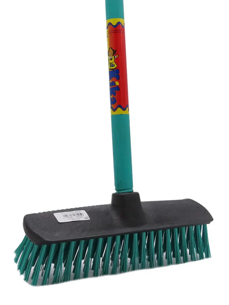 Cepillo de Fregar con Mango Madera Pintado 3