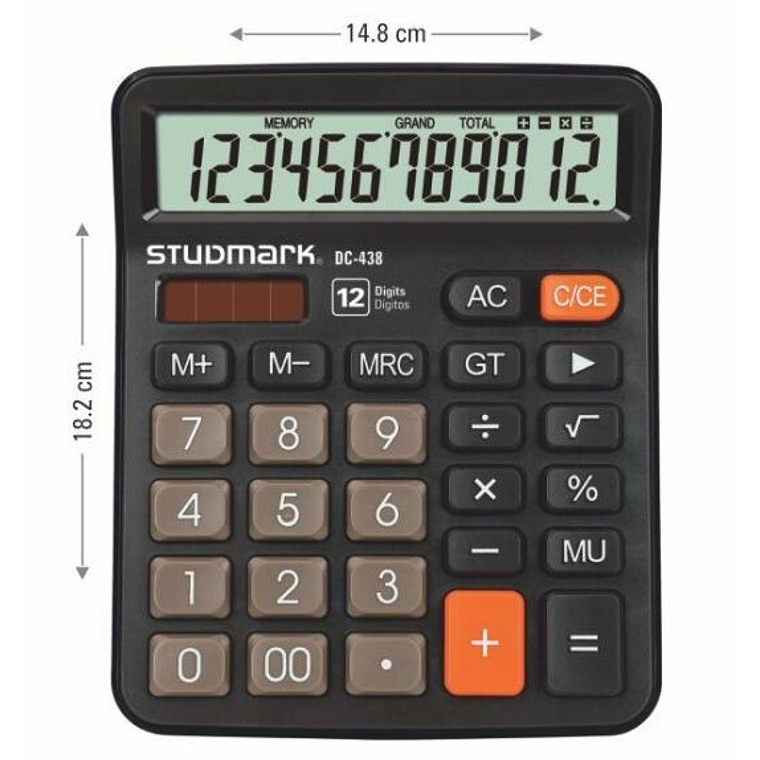 Calculadora Studmark de escritorio 12 Dígitos 1