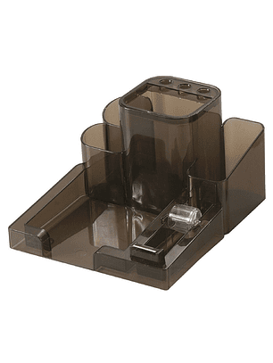 Organizador de escritorio Studmark ahumado