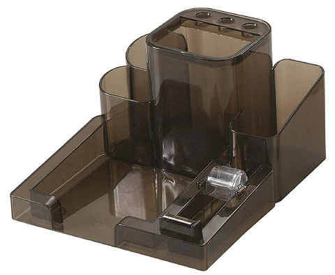 Organizador de escritorio Studmark ahumado