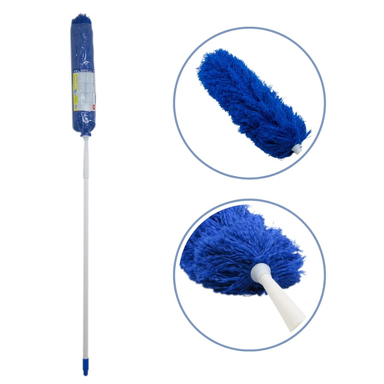 Plumero SiClean de Microfibra con Palo de Rosca Extendible 1