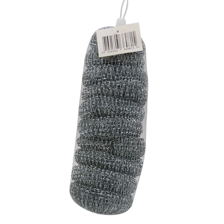 Caja de 10 brillos de alambres SiClean ideales para fregar 1