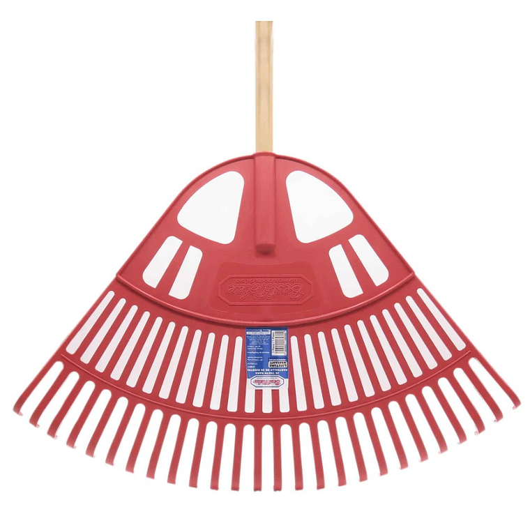 Rastrillo Best Value de plástico con mango de madera 1