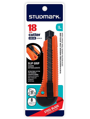 Exacto retráctil Studmark de 18 mm ST-04101-BL