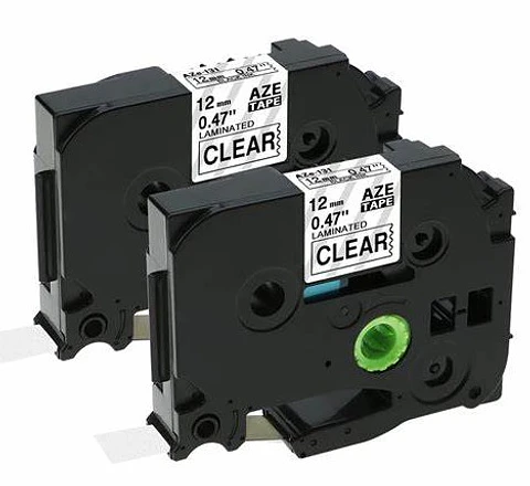 Cinta compatible para etiquetadora Brother AZe-131