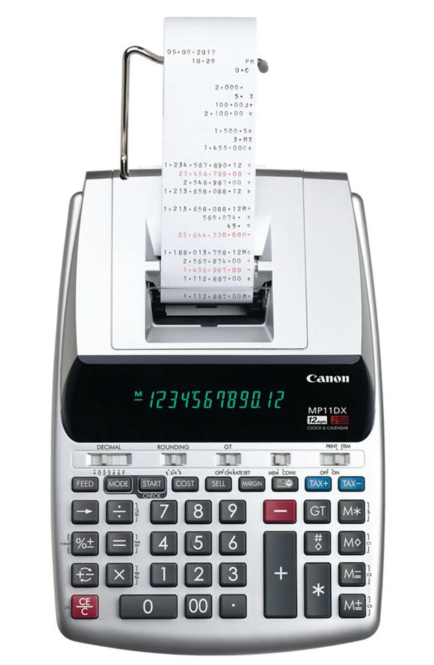 Calculadora Canon con impresión MP11DX-2 1