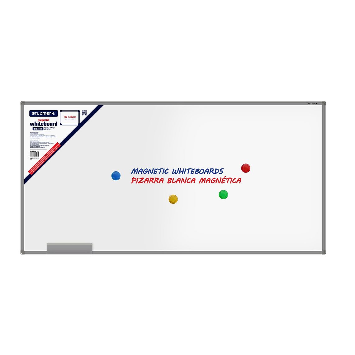 Tablero Blanco Studmark 120 x 240 cm 2
