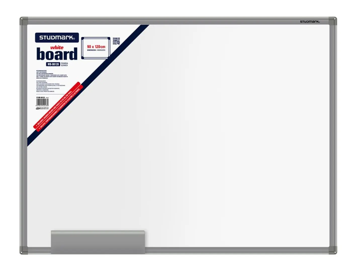 Tablero Blanco Studmark 90 x 120 cm 1