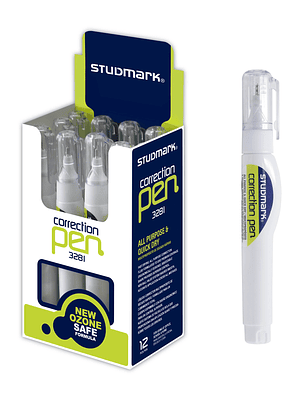 Líquido corrector Studmark de 7ml, tipo pluma