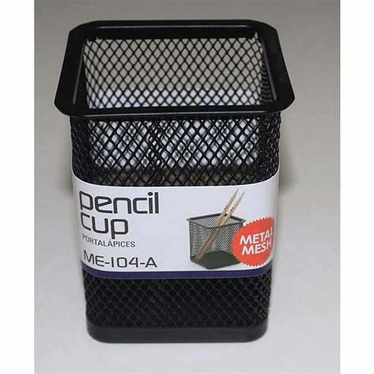 Portalápiz Studmark, cuadrado de malla metálica 2