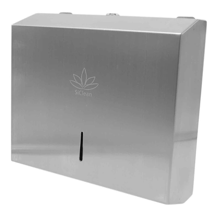 Dispensador de Papel toalla Foliado Acero Inoxidable 1