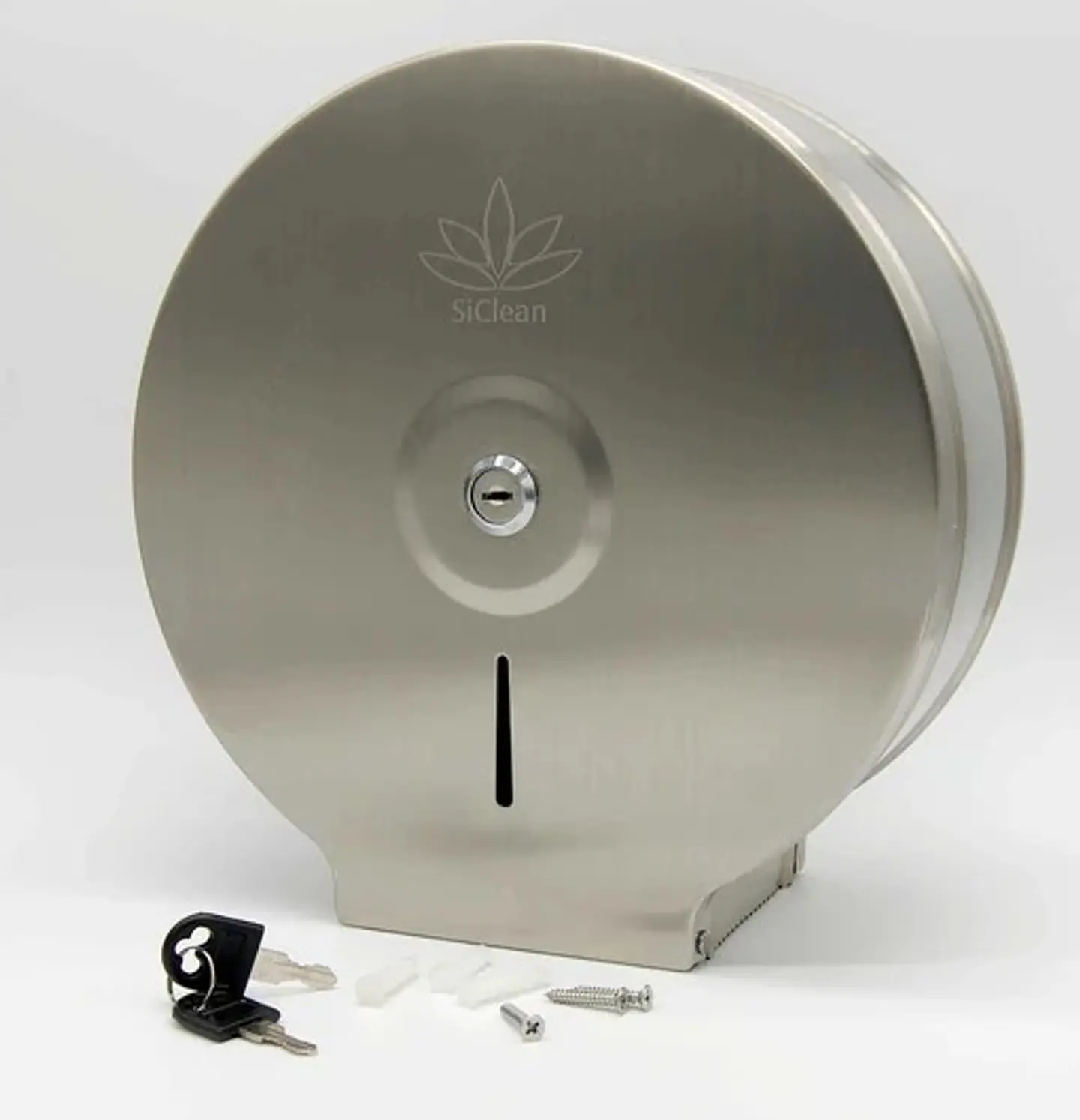 Dispensador de Papel Higiénico Jumbo Acero Inoxidable 2