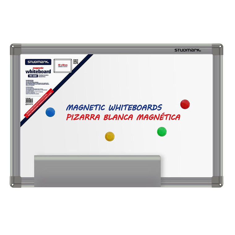 Tablero blanco Magnético Studmark 43 x 58.5 cm 1