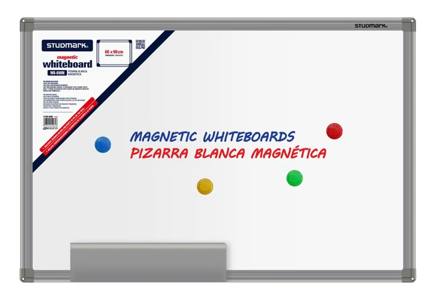 Tablero Blanco Studmark 60 x 90 cm 2