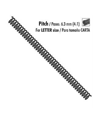 Caja de 20 Espirales Studmark de 45 mm para 400 hojas