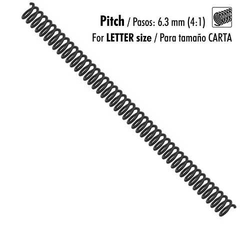 Caja de 20 Espirales Studmark de 45 mm para 400 hojas