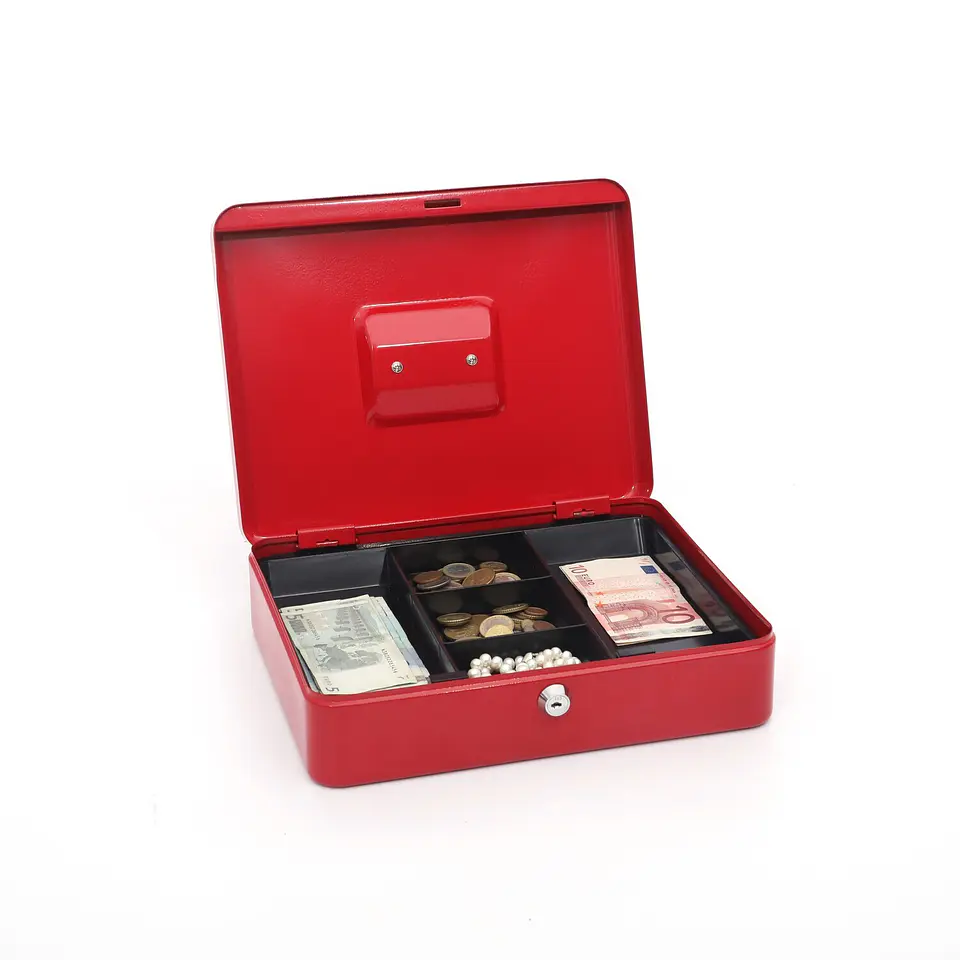 Caja con llaves Studmark para efectivo de 12 pulgadas 4