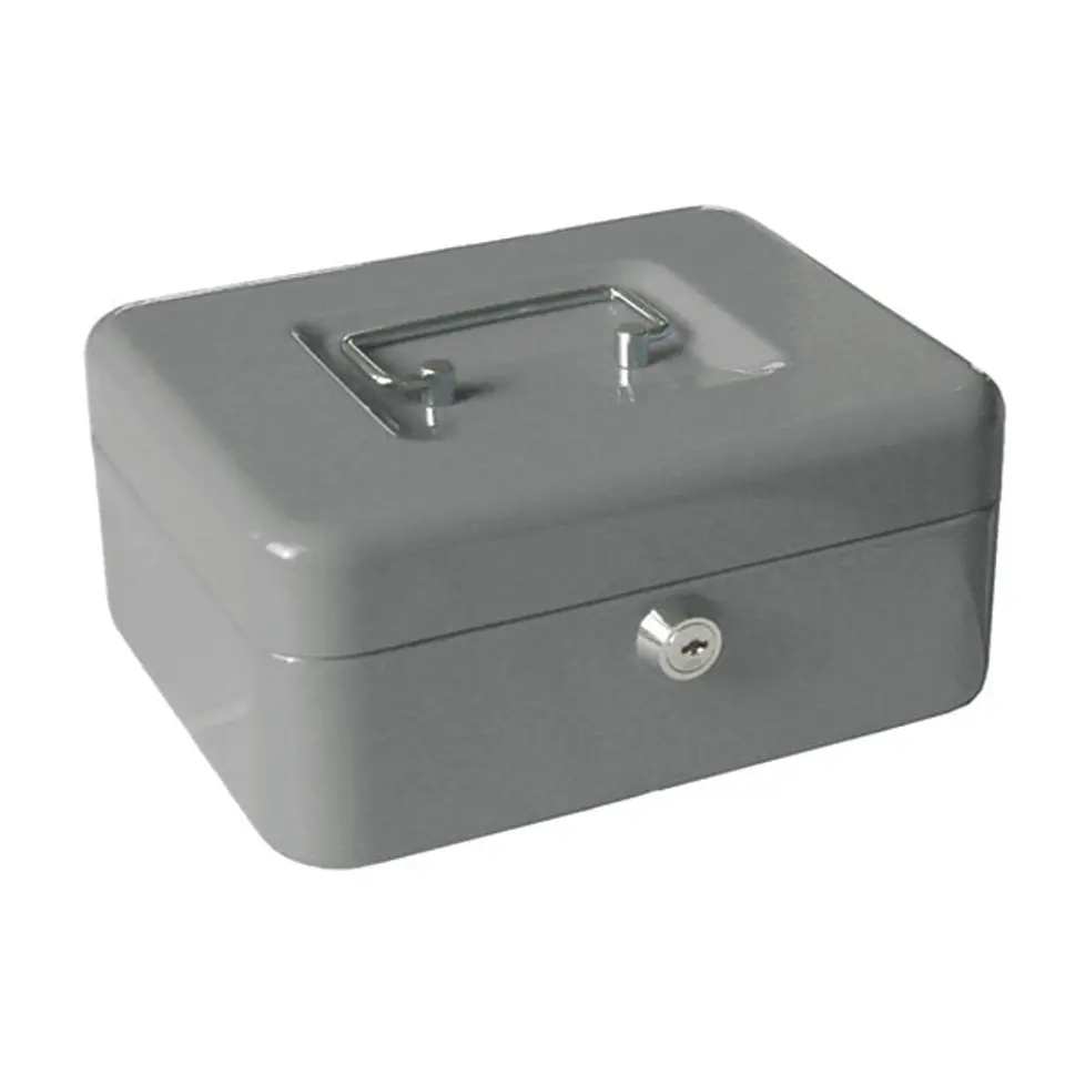 Caja con llaves Studmark para efectivo de 8 pulgadas 2